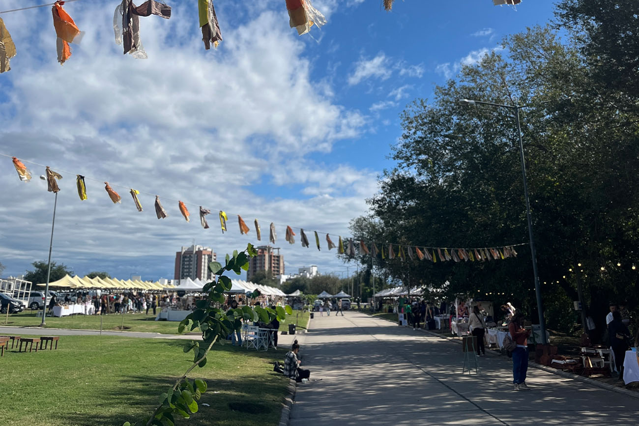 Viví un finde diferente en la Feria de Emprendedores de Manantiales